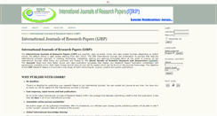 Desktop Screenshot of gssrr.org